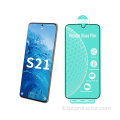 9H stiklo antibakterinė ekrano apsauga, skirta Samsung S21